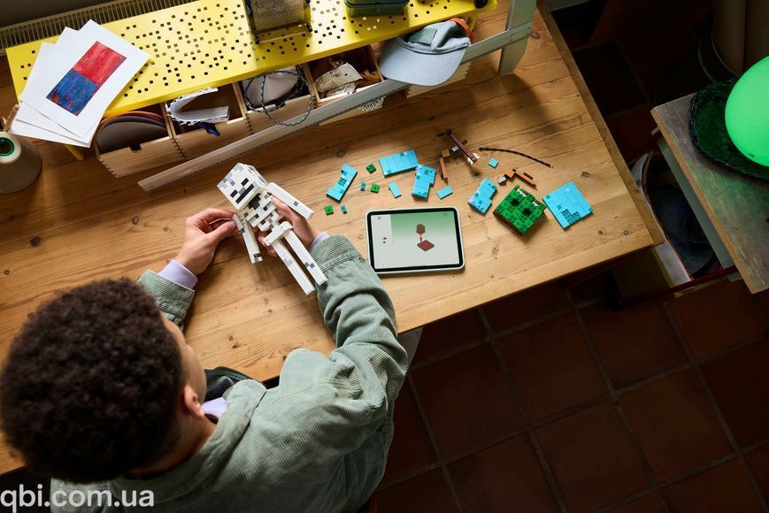 LEGO Minecraft Скелет (21594) у зібраному вигляді