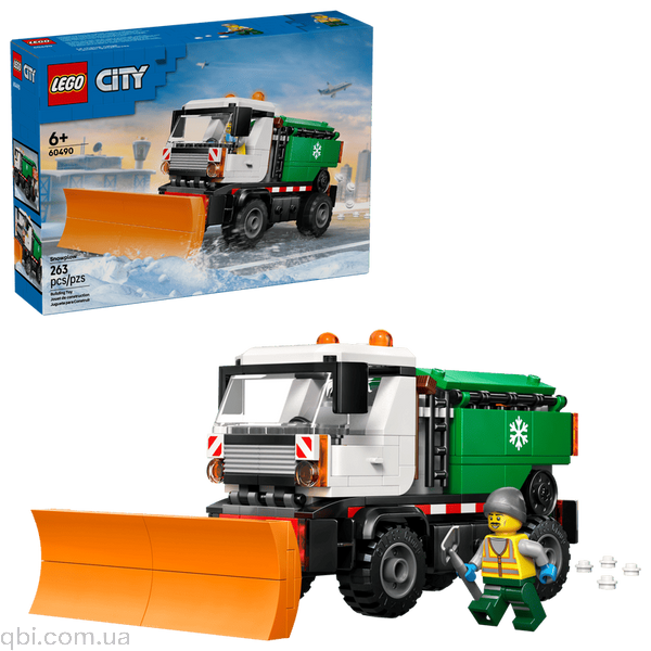 LEGO City Снігоочисник (60490) у зібраному вигляді