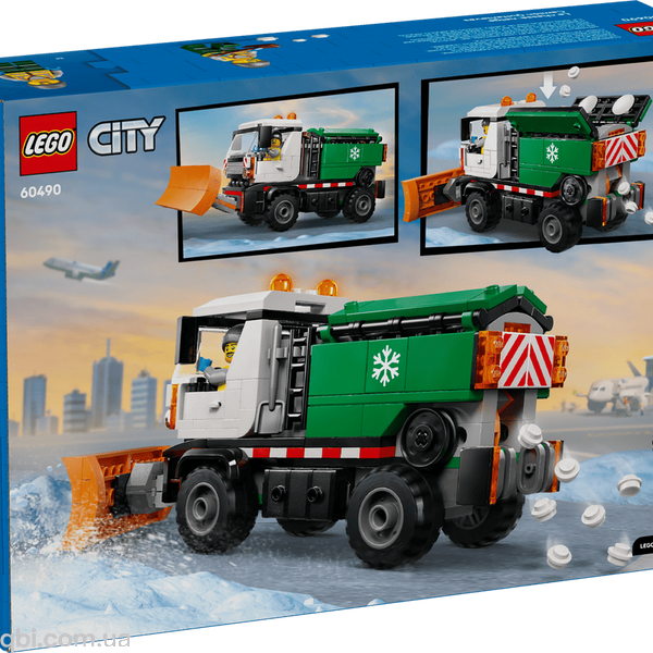 LEGO City Снігоочисник (60490) у зібраному вигляді