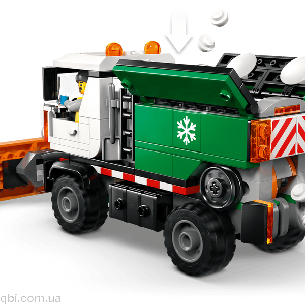 LEGO City Снігоочисник (60490) у зібраному вигляді