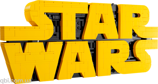 LEGO Star Wars Логотип из кубиков &laquo;Звёздные войны&raquo; (75407) в собранном виде