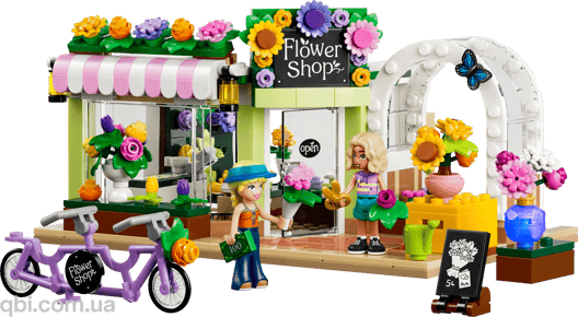LEGO Friends Творча квіткова крамниця (42693) у зібраному вигляді