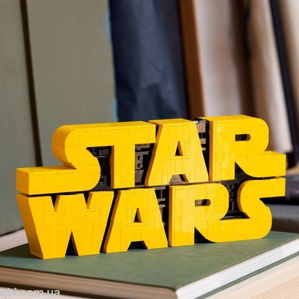 LEGO Star Wars Логотип из кубиков &laquo;Звёздные войны&raquo; (75407) в собранном виде
