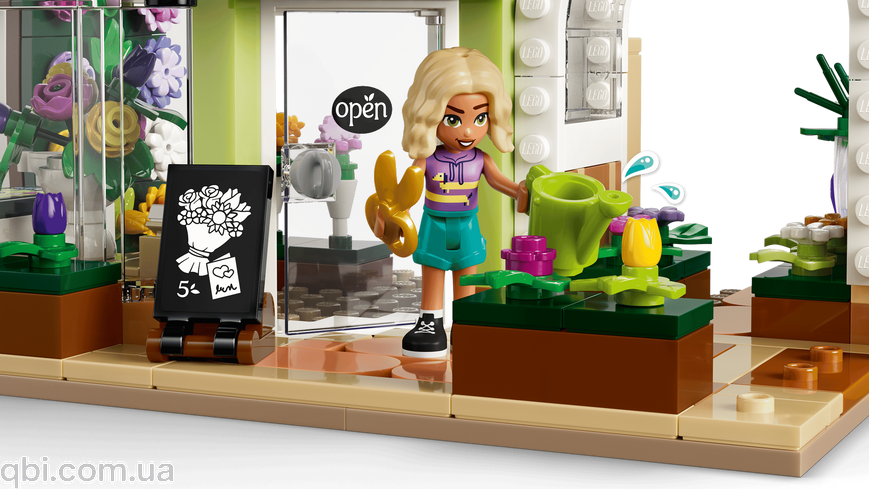LEGO Friends Творча квіткова крамниця (42693) у зібраному вигляді