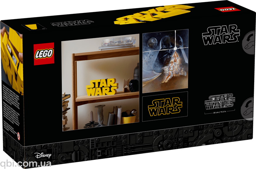 LEGO Star Wars Логотип из кубиков &laquo;Звёздные войны&raquo; (75407) в собранном виде