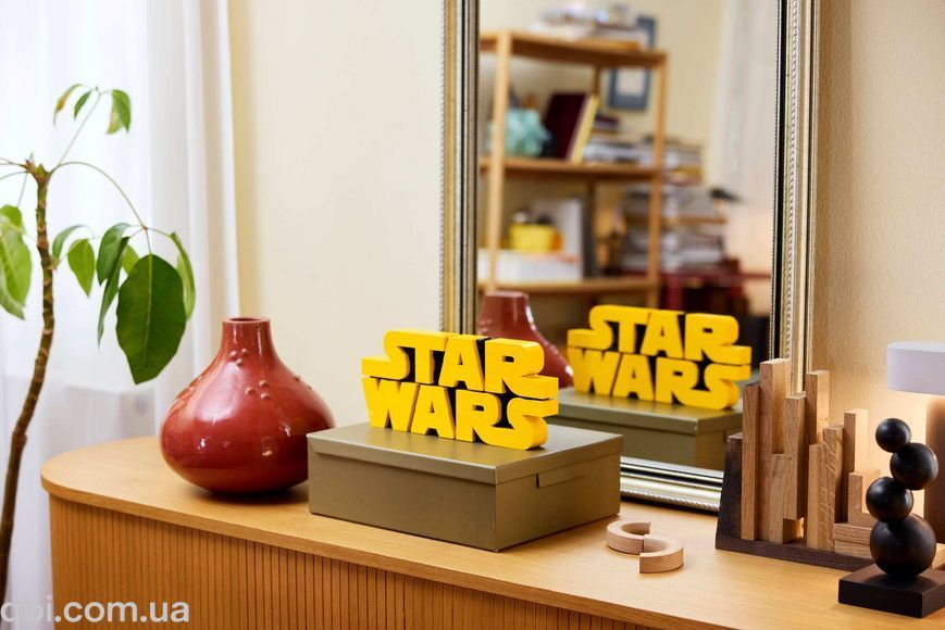 LEGO Star Wars Логотип из кубиков &laquo;Звёздные войны&raquo; (75407) в собранном виде