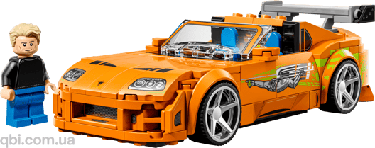 LEGO Speed Champions &laquo;Форсаж&raquo;: Toyota Supra MK4 (77260) у зібраному вигляді