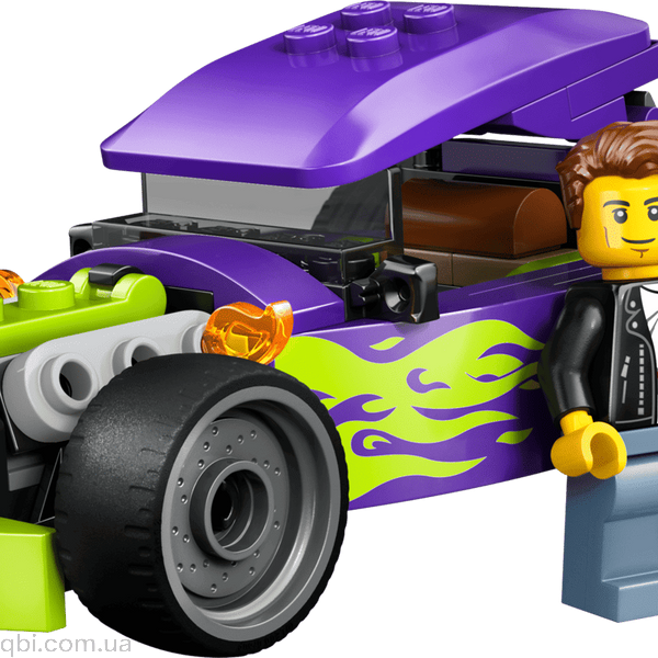 LEGO City Хотрод (60485) у зібраному вигляді