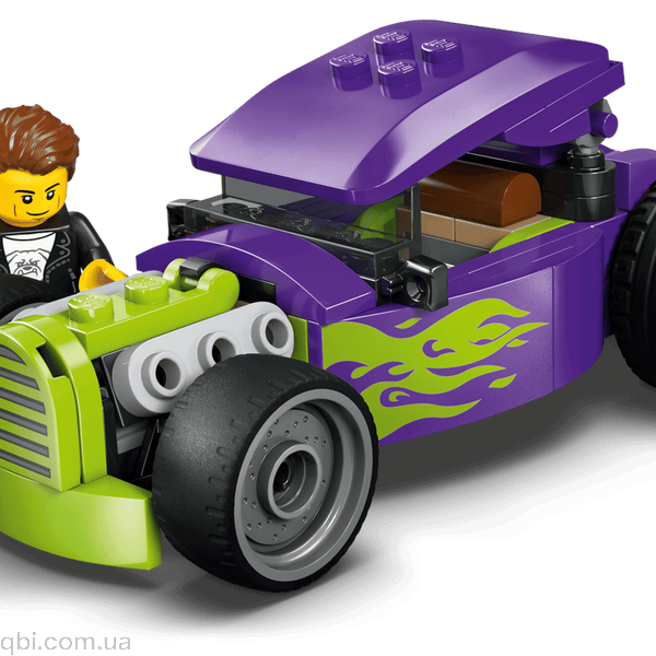 LEGO City Хотрод (60485) у зібраному вигляді