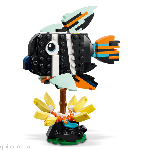 LEGO Creator Дикі тварини: тропічний тукан (31173) у зібраному вигляді