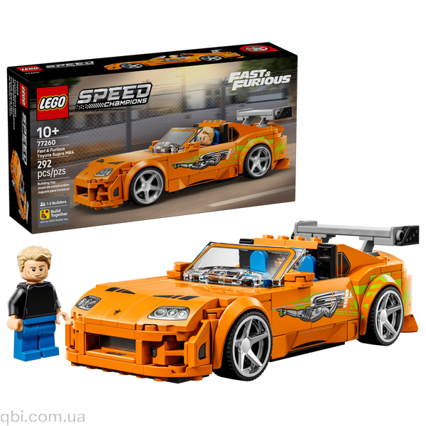 LEGO Speed Champions &laquo;Форсаж&raquo;: Toyota Supra MK4 (77260) у зібраному вигляді