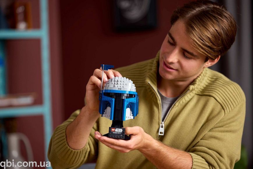 LEGO Star Wars Шлем Джанго Фетта (75408) в собранном виде