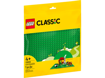 LEGO Classic Базова пластина зеленого кольору (11023) у зібраному вигляді