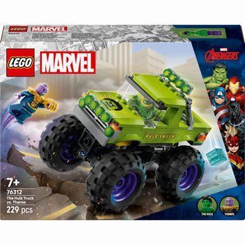 LEGO Super Heroes Marvel Вантажівка Халка проти Таноса (76312) у зібраному вигляді