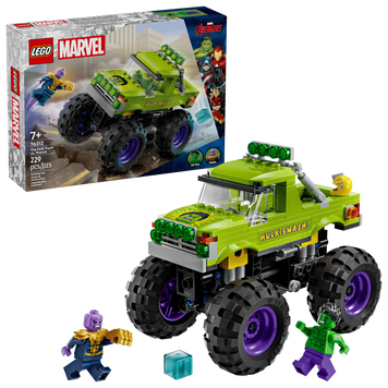 LEGO Super Heroes Marvel Вантажівка Халка проти Таноса (76312) у зібраному вигляді
