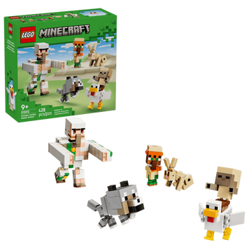 LEGO Minecraft Курячий Жокей: атака в пустелі (21592) у зібраному вигляді