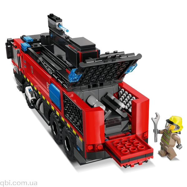 LEGO City Пожарный грузовик в аэропорту (60499) в собранном виде