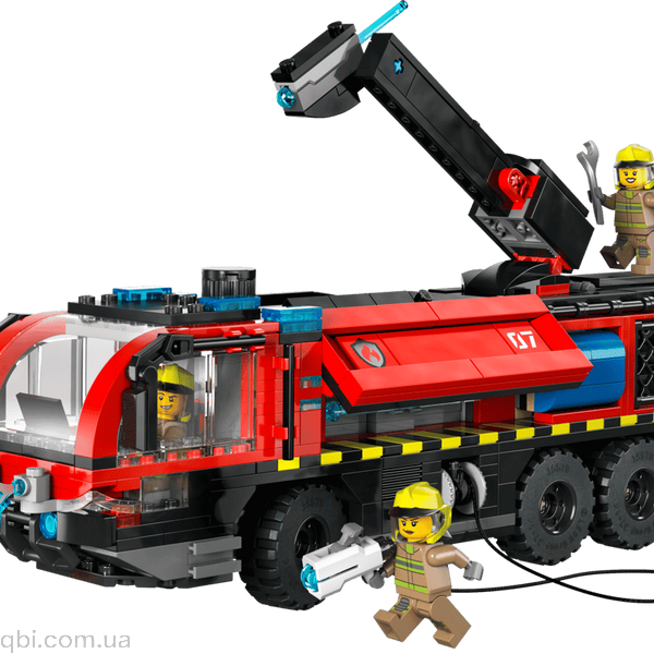 LEGO City Пожарный грузовик в аэропорту (60499) в собранном виде