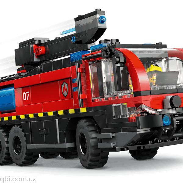 LEGO City Пожарный грузовик в аэропорту (60499) в собранном виде