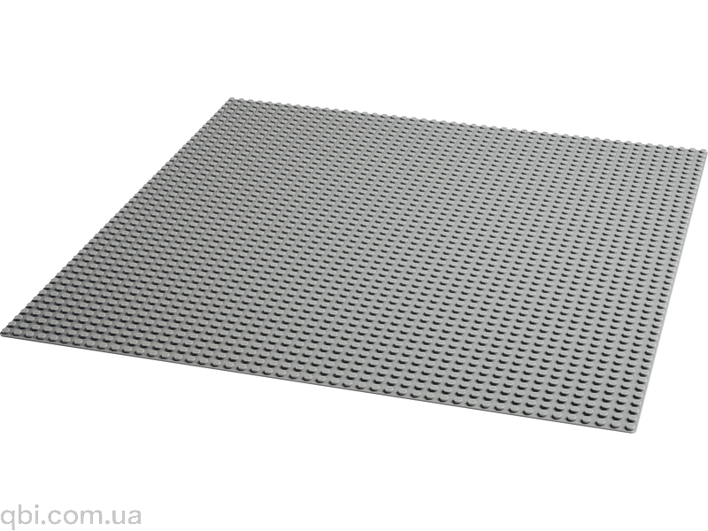 LEGO Classic Базовая пластина серого цвета (11024) в собранном виде