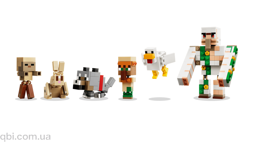 LEGO Minecraft Курячий Жокей: атака в пустелі (21592) у зібраному вигляді