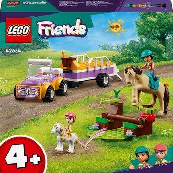 LEGO Friends Причіп для коня й поні (42634) у зібраному вигляді