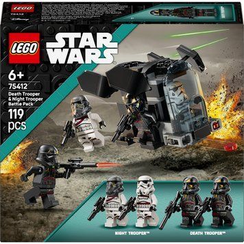 LEGO Star Wars Бойовий набір &laquo;Боєць смерті і Нічний піхотинець&raquo; (75412) у зібраному вигляді
