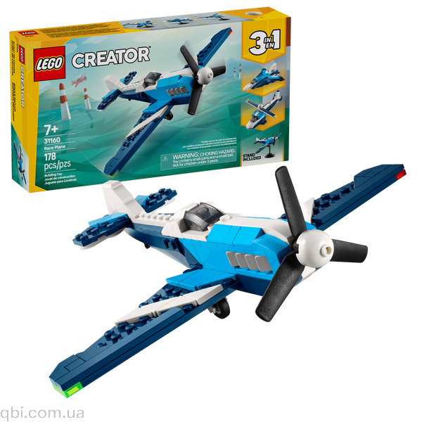 LEGO Creator Авіація: спортивний літак (31160) у зібраному вигляді