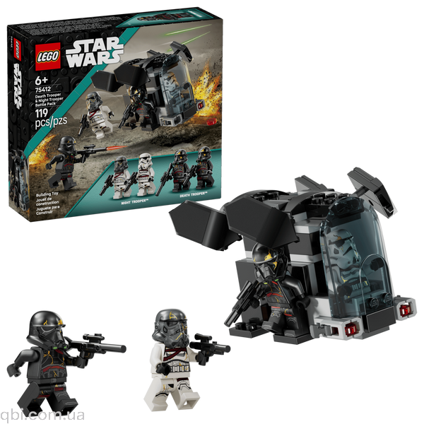 LEGO Star Wars Боевой набор &laquo;Боец Смерти и Ночной пехотинец&raquo; (75412) в собранном виде