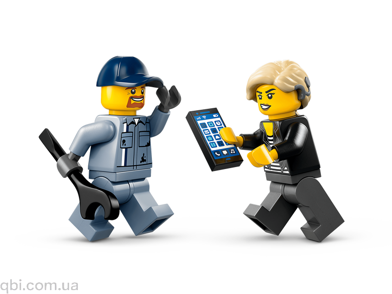 LEGO City Эвакуатор и ремонт спортивных авто (60435) в собранном виде