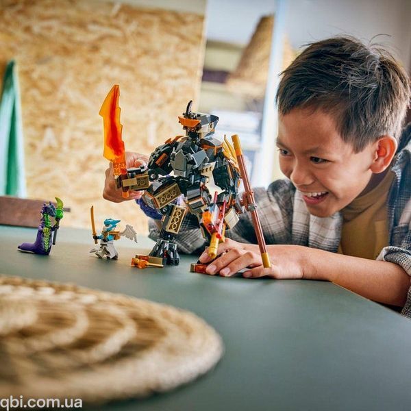 LEGO Ninjago Робот Коула для миссии и Дракон Зейн (71854) в собранном виде