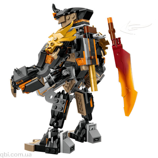 LEGO Ninjago Робот Коула для миссии и Дракон Зейн (71854) в собранном виде