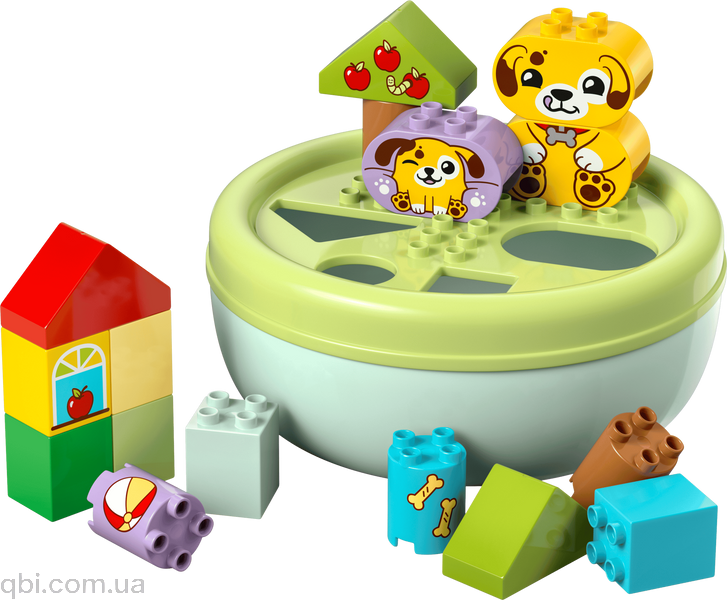 LEGO DUPLO Сортувальник фігур: будинок для цуценят (10441) у зібраному вигляді