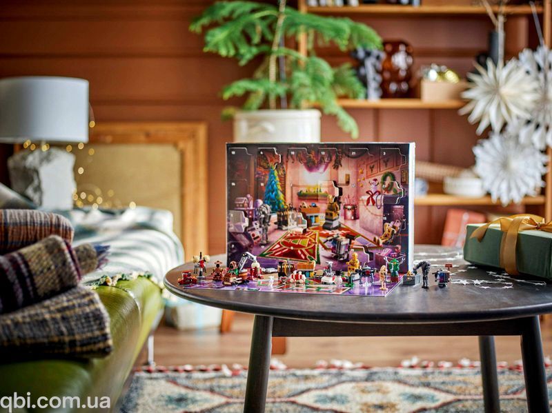 LEGO Star Wars Адвент-календарь 2025 &mdash; &laquo;Звёздные войны&raquo; (75418) в собранном виде
