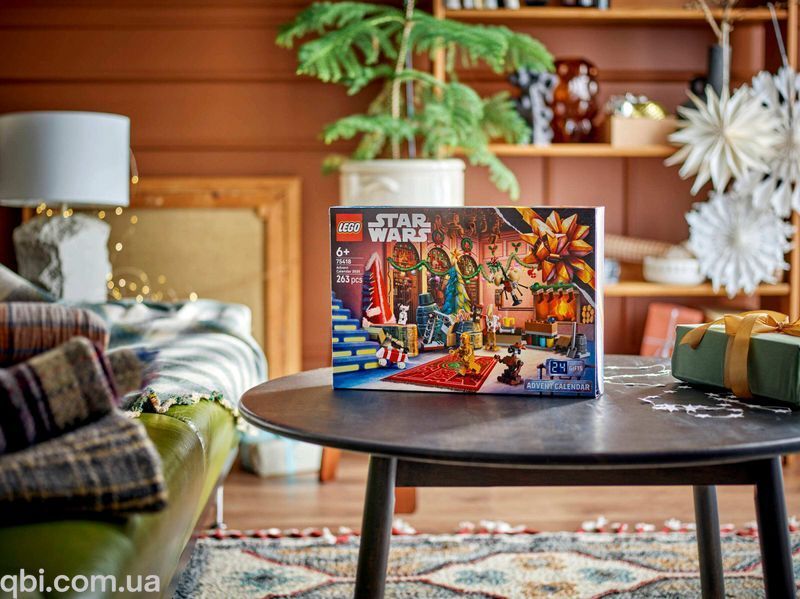 LEGO Star Wars Адвент-календарь 2025 &mdash; &laquo;Звёздные войны&raquo; (75418) в собранном виде