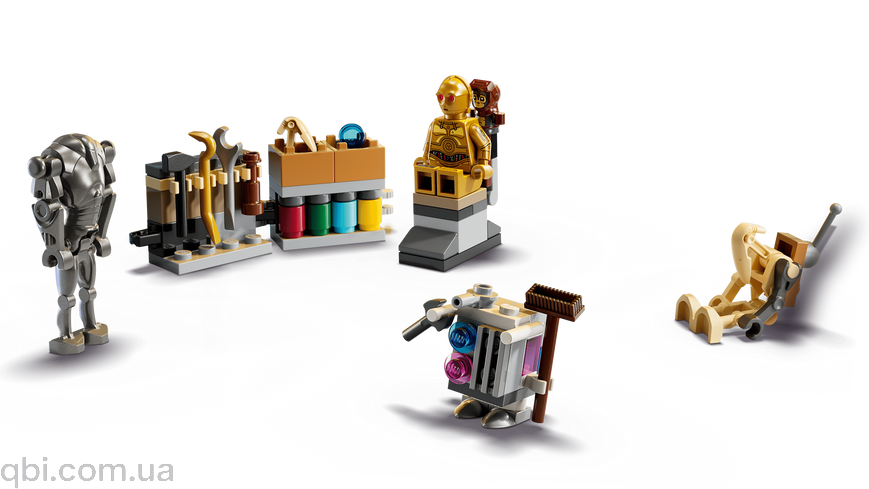LEGO Star Wars Адвент-календарь 2025 &mdash; &laquo;Звёздные войны&raquo; (75418) в собранном виде