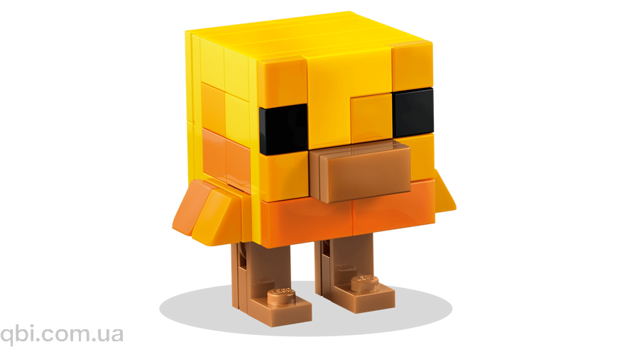 LEGO Minecraft Курячий жокей (21582) у зібраному вигляді