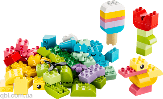 LEGO DUPLO Набор кубиков для ярких творческих построек (10479) в собранном виде