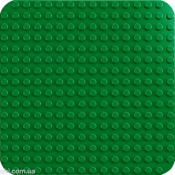 LEGO DUPLO Зелена будівельна пластина (10460) у зібраному вигляді