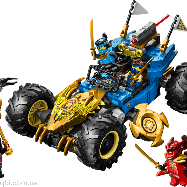 LEGO Ninjago Автомобиль-трансформер Джея (71856) в собранном виде