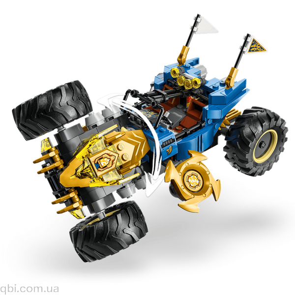 LEGO Ninjago Автомобиль-трансформер Джея (71856) в собранном виде