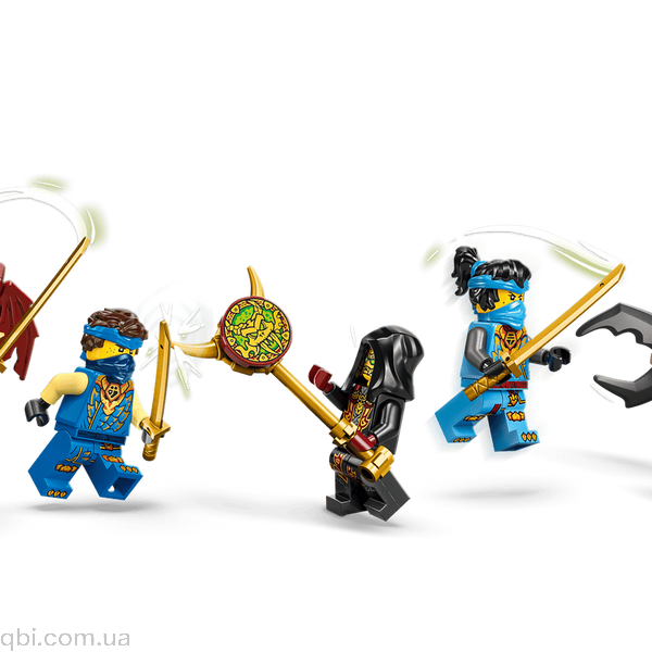 LEGO Ninjago Автомобиль-трансформер Джея (71856) в собранном виде