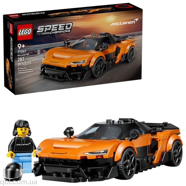 LEGO Speed Champions McLaren W1 (77257) у зібраному вигляді