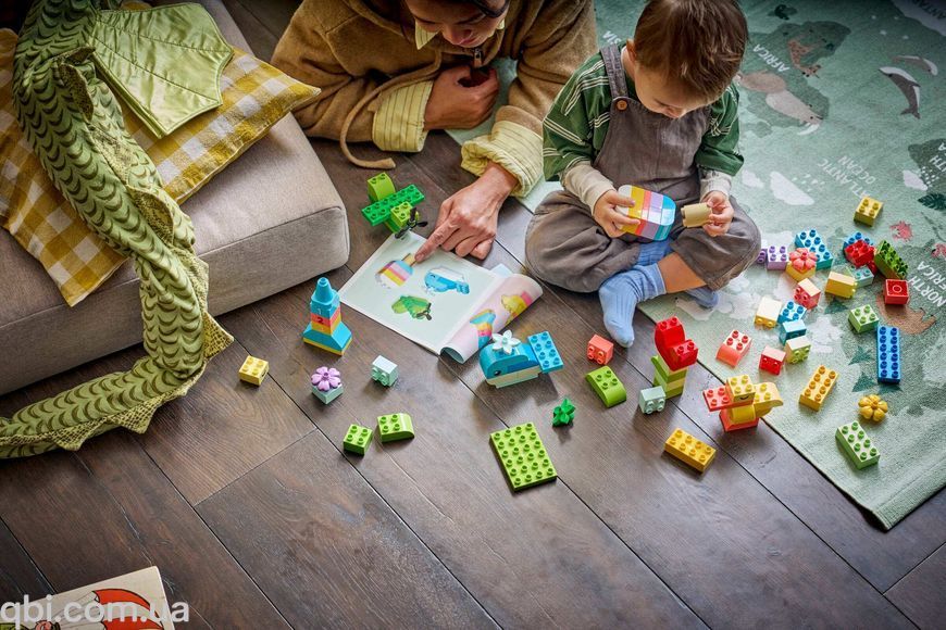 LEGO DUPLO Набор кубиков для ярких творческих построек (10479) в собранном виде