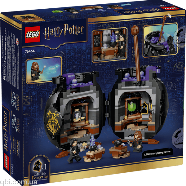 LEGO &laquo;Гарри Поттер&raquo;: Котел: Тайный урок зельеварения (76464) в собранном виде