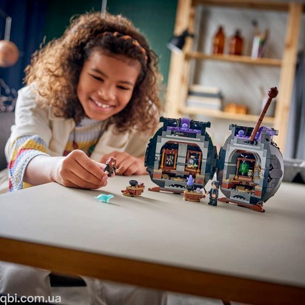 LEGO &laquo;Гарри Поттер&raquo;: Котел: Тайный урок зельеварения (76464) в собранном виде