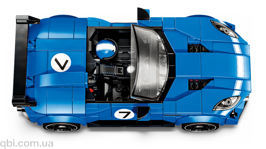 LEGO Speed Champions: Jaguar Project 7 и Land Rover Defender (77264) в собранном виде