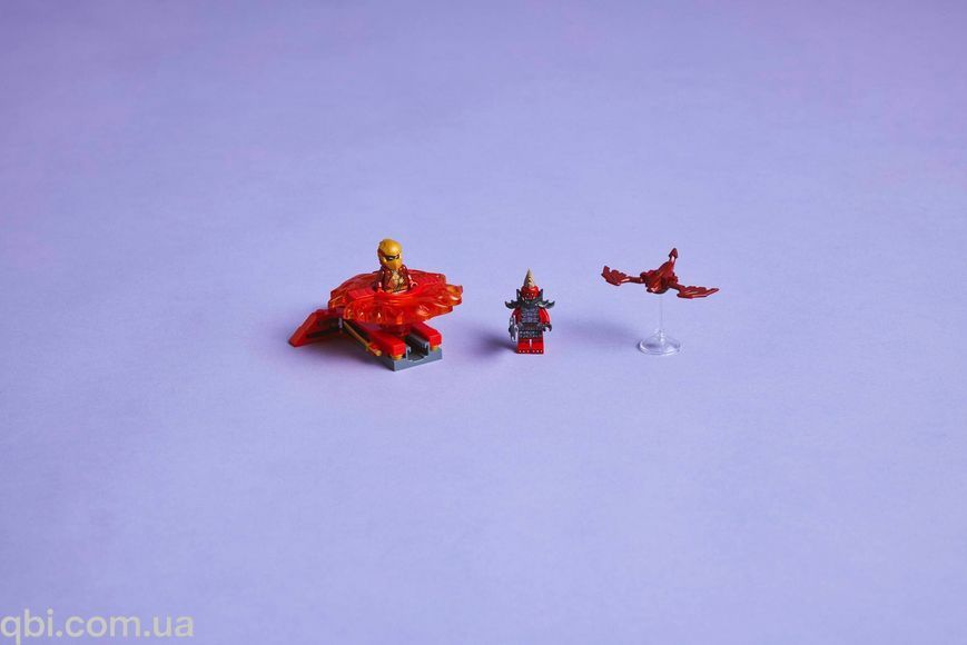 LEGO NINJAGO Дракон Кая Спін-джитсу (71823) у зібраному вигляді