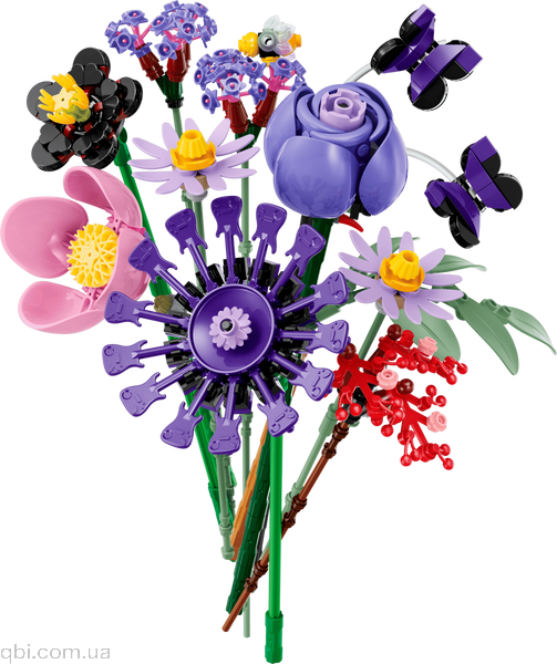 LEGO Botanicals Букет квітів Олівії Родріґо (11507) у зібраному вигляді