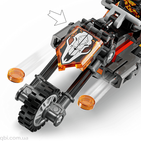 LEGO Marvel Людина-павук vs. Примарний вершник на мотоциклі (76335) у зібраному вигляді